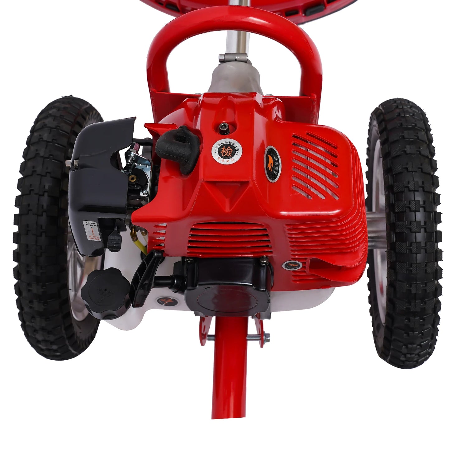 Bymaocar Two-Stroke Gasoline Lawn Mower Hand Push For Yard Maintenance