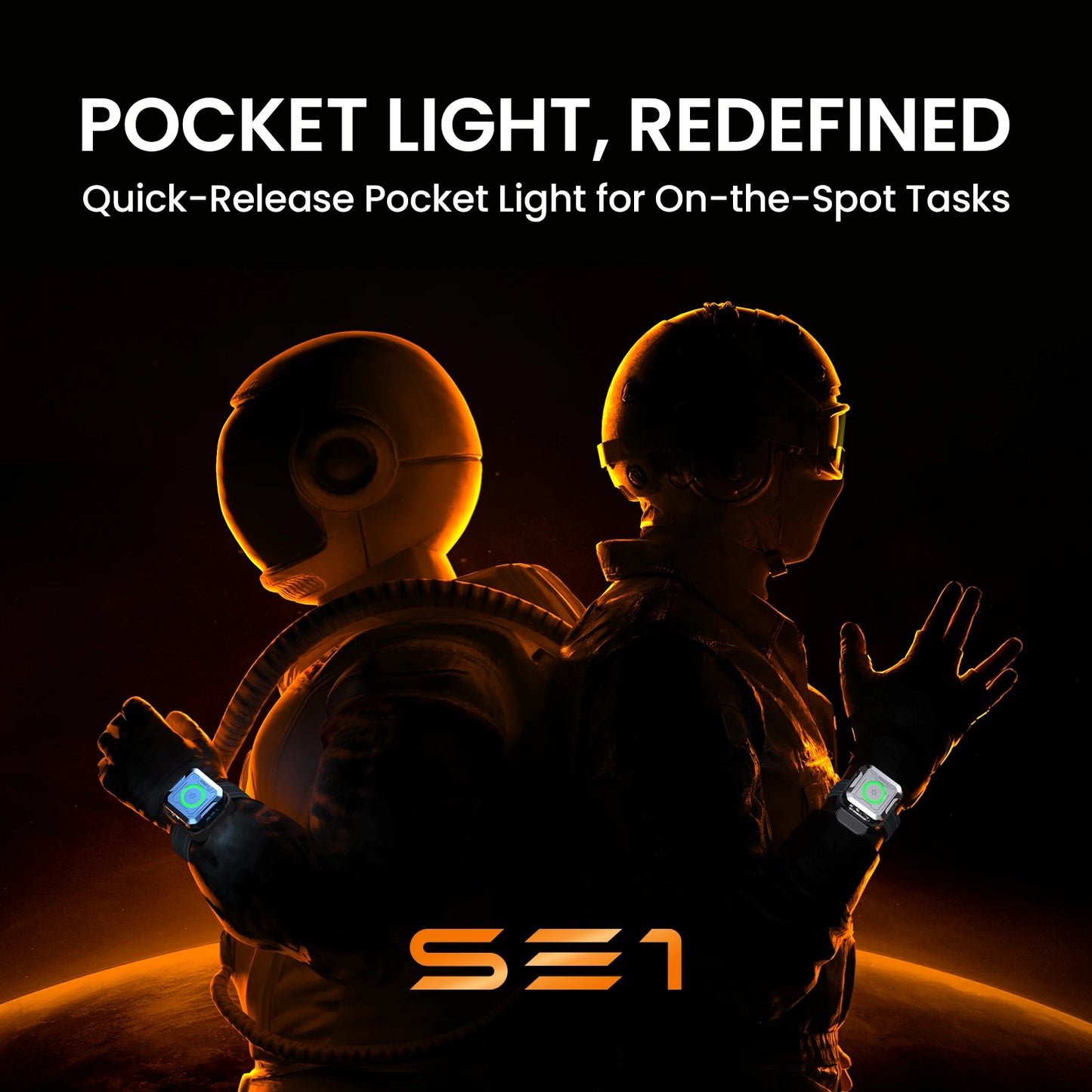 Sofirn SE1 300 Lumen Pocket Flashlight With RGB Signal Ring
