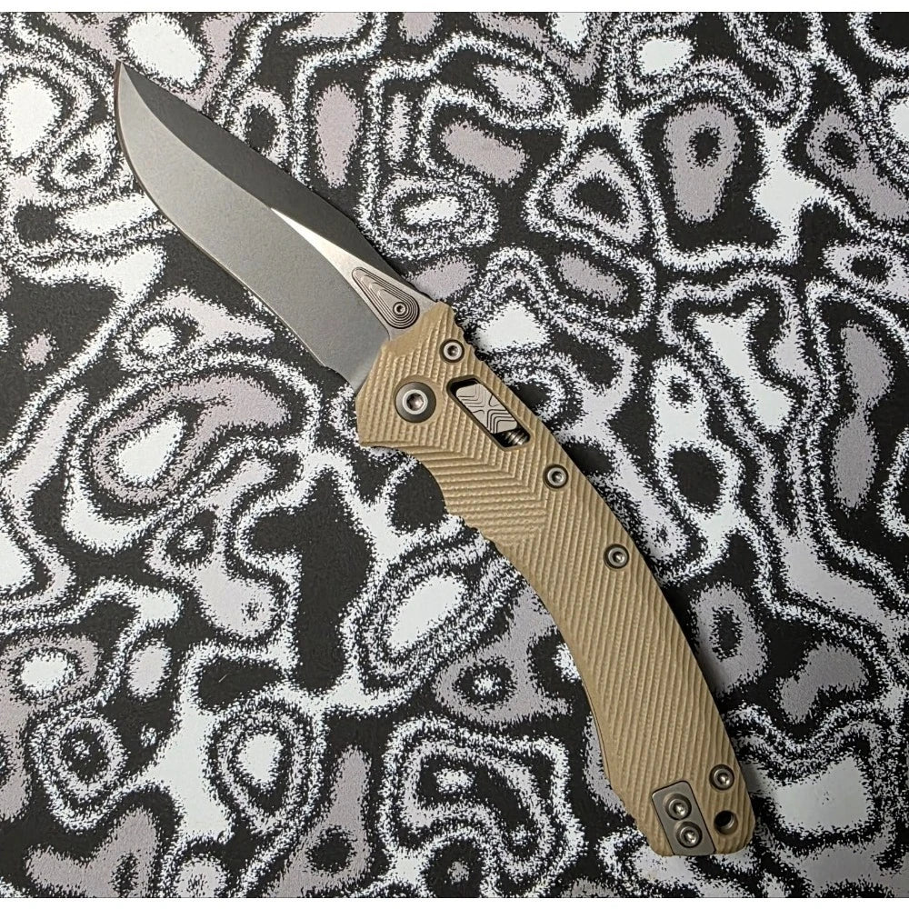 DIY Supplies Folding Knife With 8Cr13Mov Blade And Nylon Handle