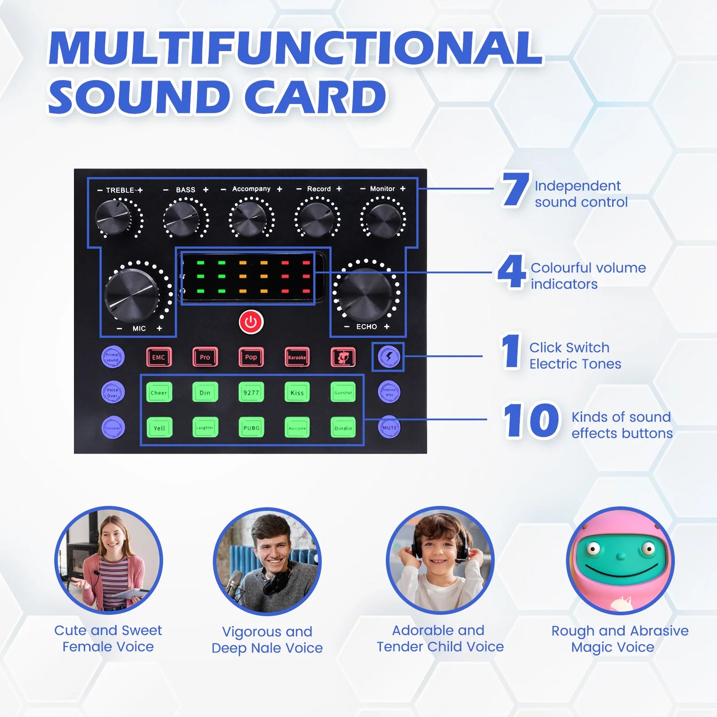 Studio Recording Kit With Condenser Microphone For PC And Laptop