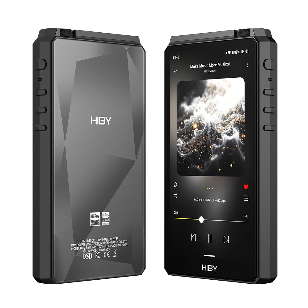 HiBy R6III Gen 3 Android Music Player With USB DAC