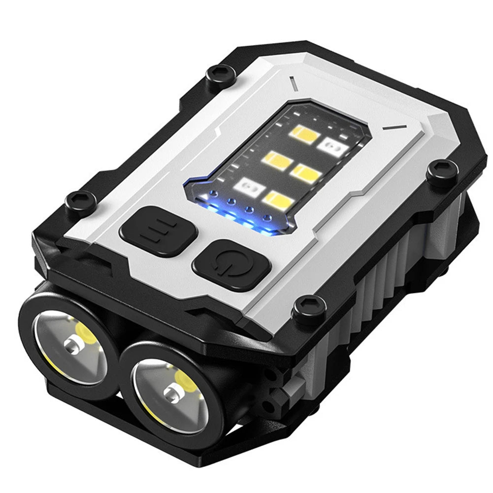 USB Rechargeable LED Flashlight Keychain For Camping And Outdoors