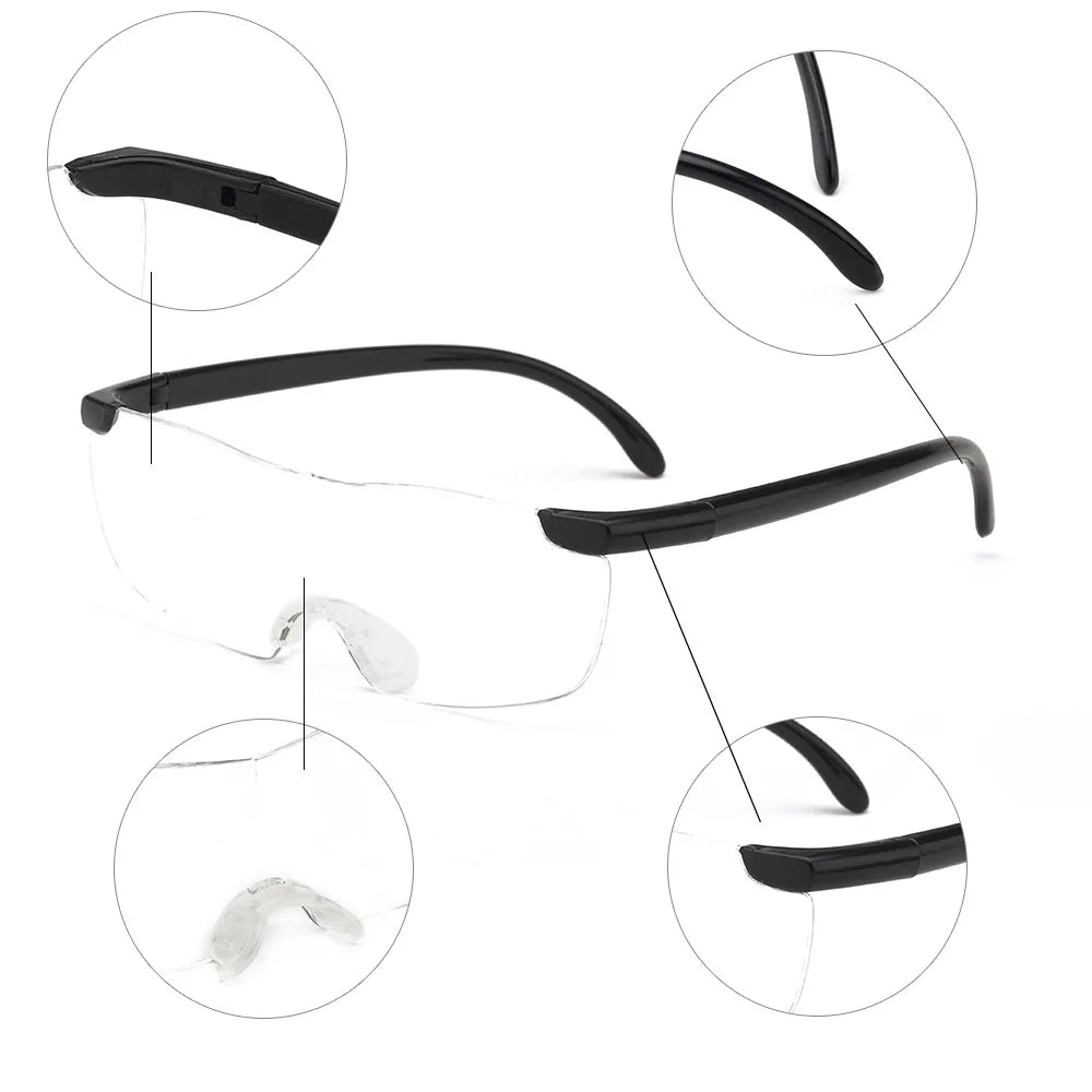 Shengmeiyu Magnifying Presbyopic Reading Glasses 160% Magnification