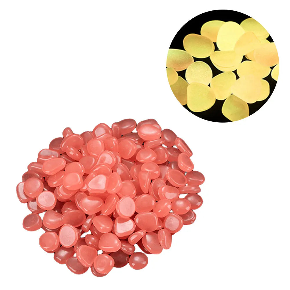 APWIKOGER Glow In The Dark Garden Pebbles For Yard Pathways