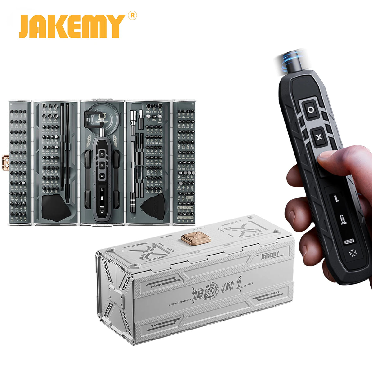 JAKEMY Precision Screwdriver Set With Magnetic Bits For Electronics Repair