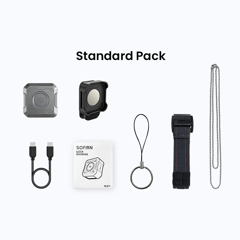 Sofirn Mini EDC SE1 300LM Pocket Flashlight RGB UV Ring