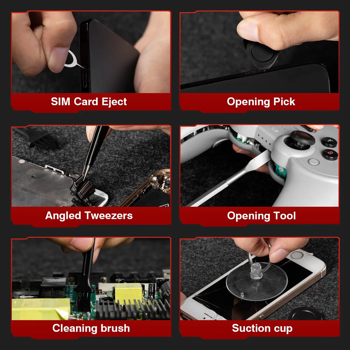 VMAN 138-in-1 Magnetic Bit Precision Electric Screwdriver Set