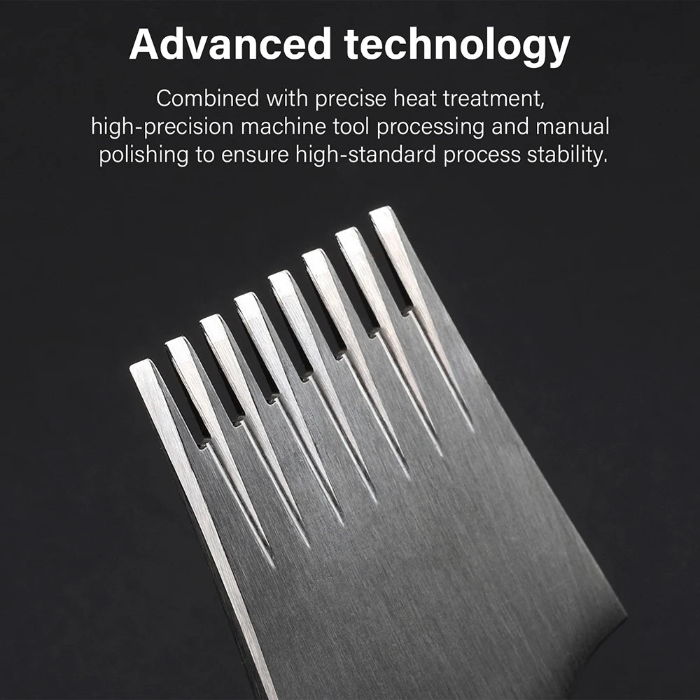 WUTA Leather Chisel French Style Pricking Iron Die Steel Tool