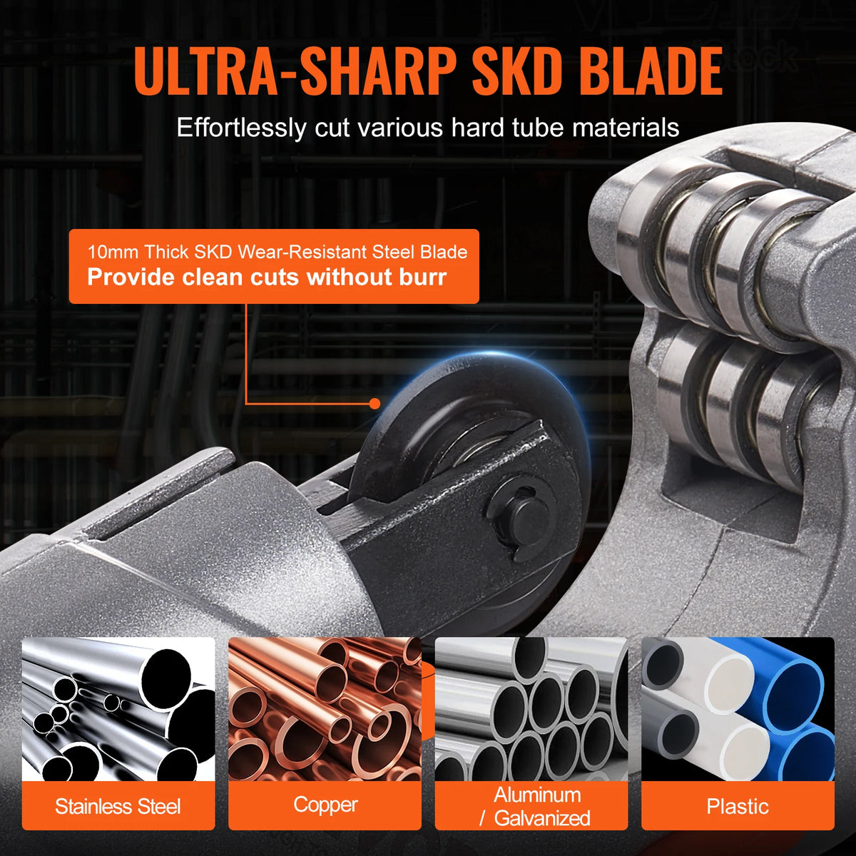 VEVOR Tubing Cutter Set Heavy Duty Pipe Cutting And Deburring