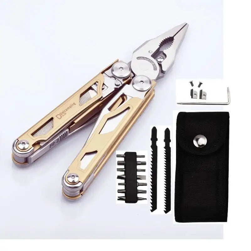 Daicamping DL30 Multifunctional Folding Pliers With Scissors And Knife