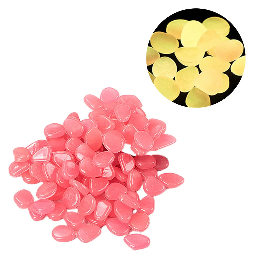 APWIKOGER Glow In The Dark Garden Pebbles For Yard Pathways