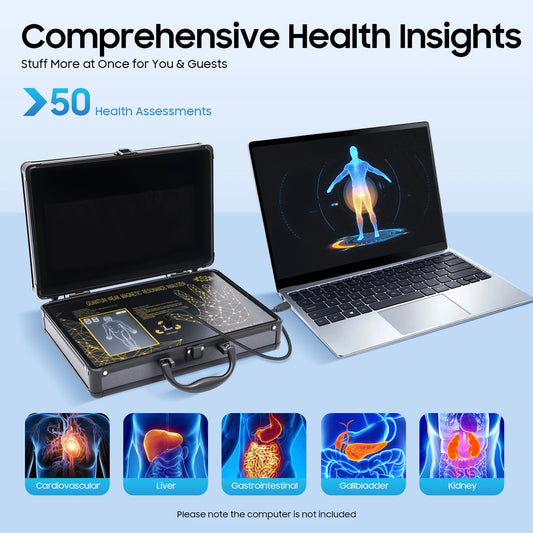 Quantum Magnetic  Body Scanner Analyzer Health Detector Full Body Analysis Sub-Health Test for Home Hospital