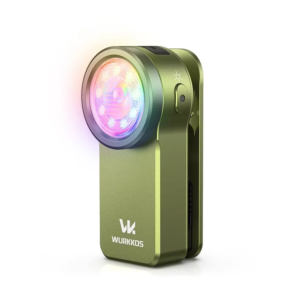 Wurkkos HD03 680LM USB Rechargeable Clip Light Flashlight Spotlight Floodlight