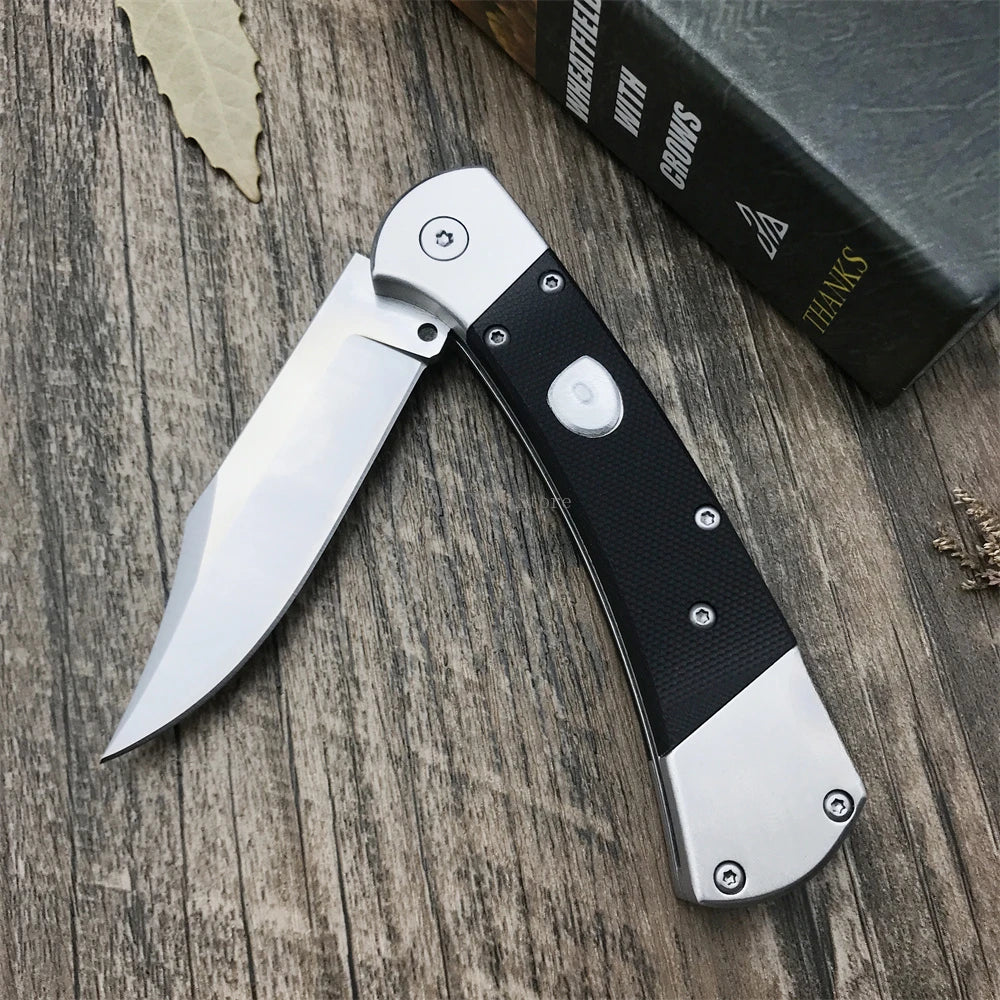 DIY Supplies Multifunctional Pocket Knife With D2 Steel Blade