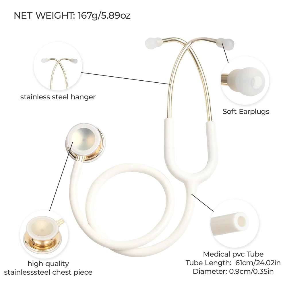 XceeFit Professional Medical Stethoscope for Doctors and Students