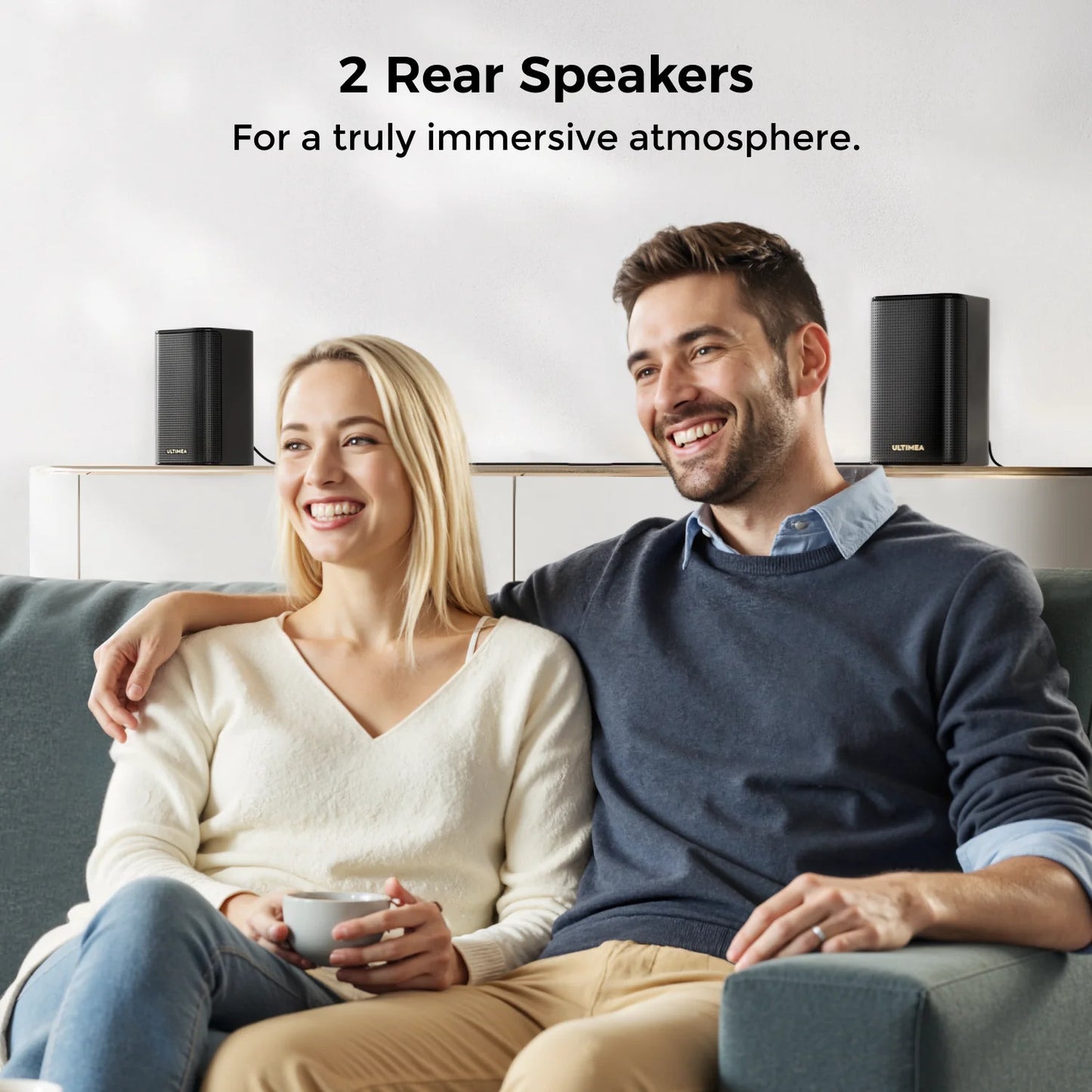 ULTIMEA 460W 5.1.2ch Sound Bar With Dolby Atmos App Control