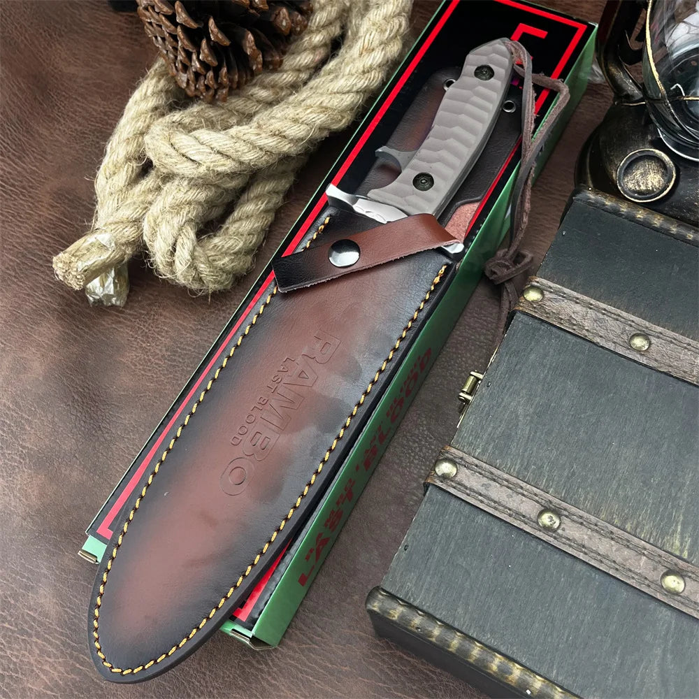DIY Supplies MK9 High Hardness Knife D2 Blade G10 Handle