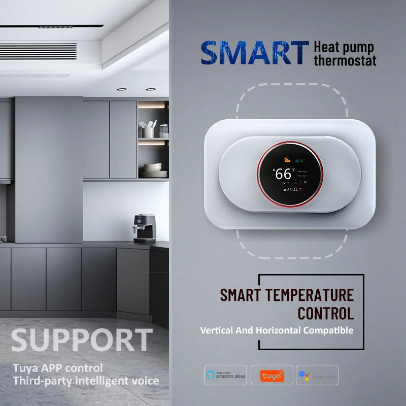 Beca Weekly Programmable Smart Thermostat With Alexa And Google Assistant