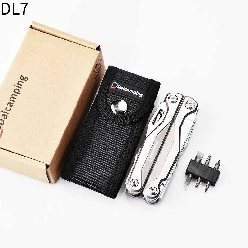 Daicamping DL1B Multitool Folding Knife Clip Pliers Saw Clamp EDC