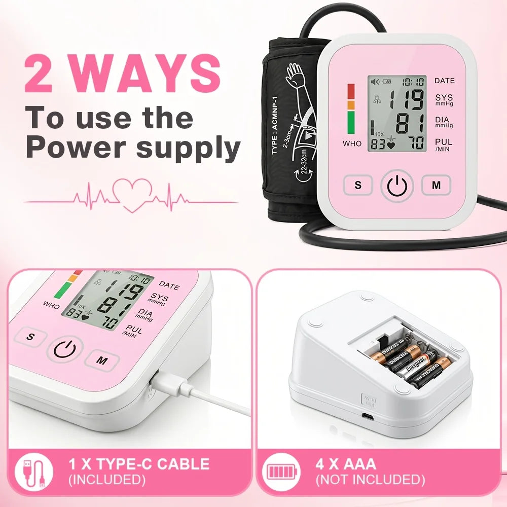 Automatic Digital Blood Pressure Monitor BPM-A7 With Large LCD