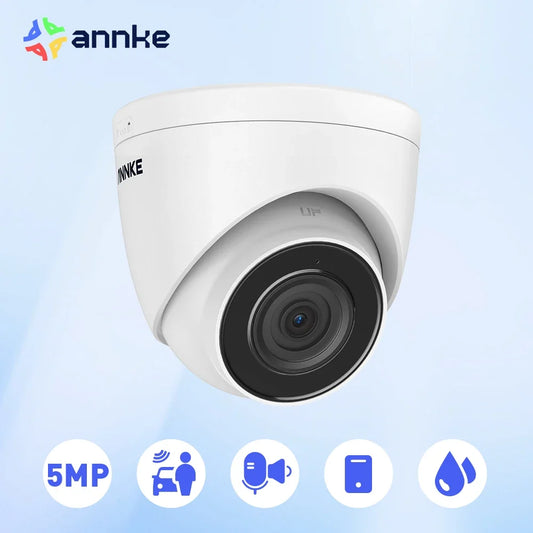 ANNKE PoE Security Camera with AI Human Detection for Home