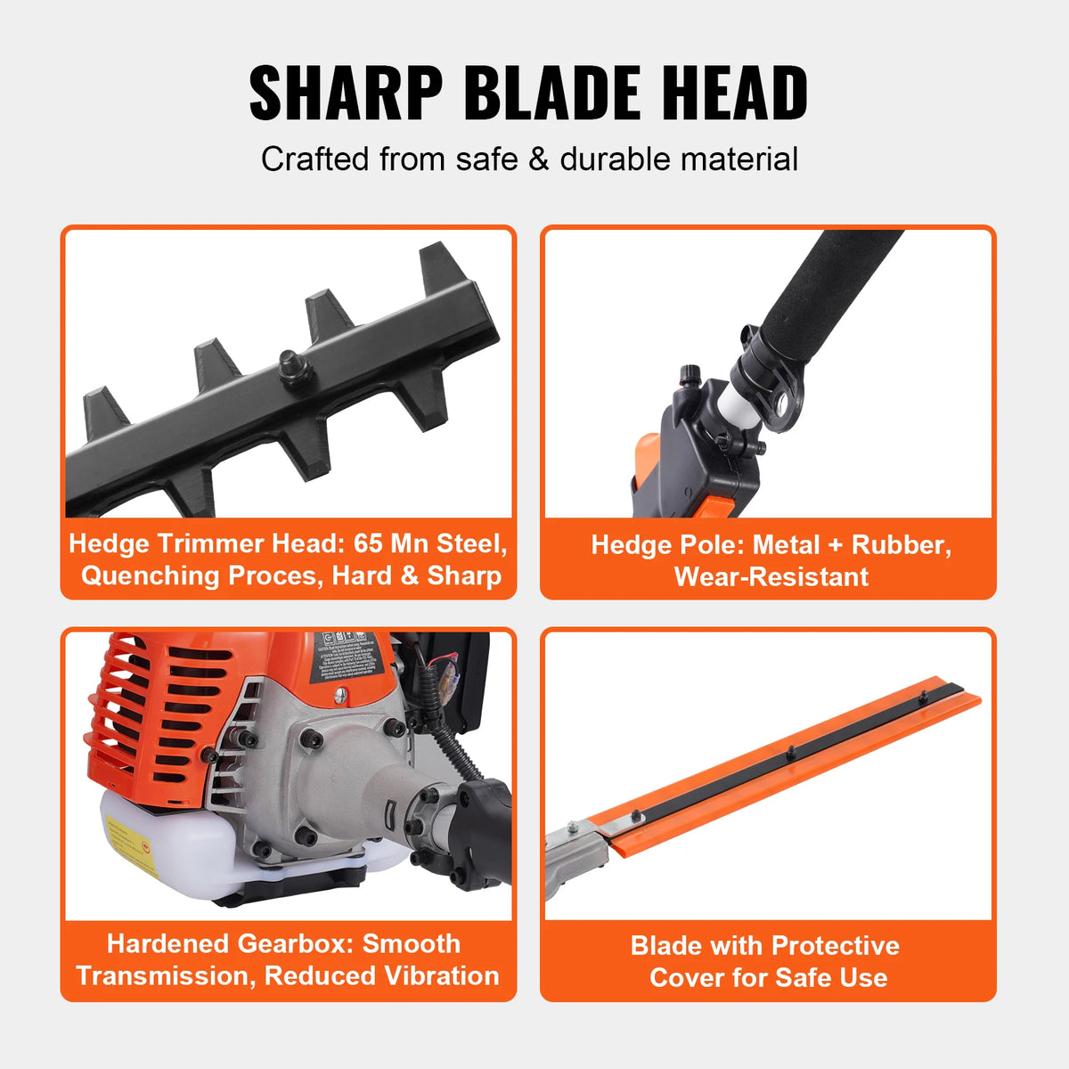 SucceBuy Multi Functional Trimmer For Hedge Weed Brush Tree Care