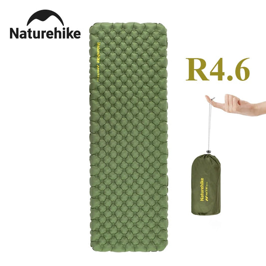 Naturehike Insulated Inflatable Sleeping Pad for Camping Comfort