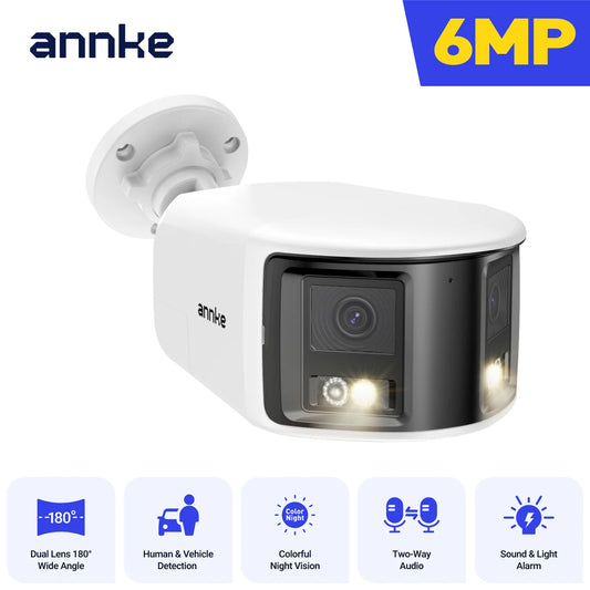ANNKE Smart Home Dual Lens Outdoor PoE Security Camera
