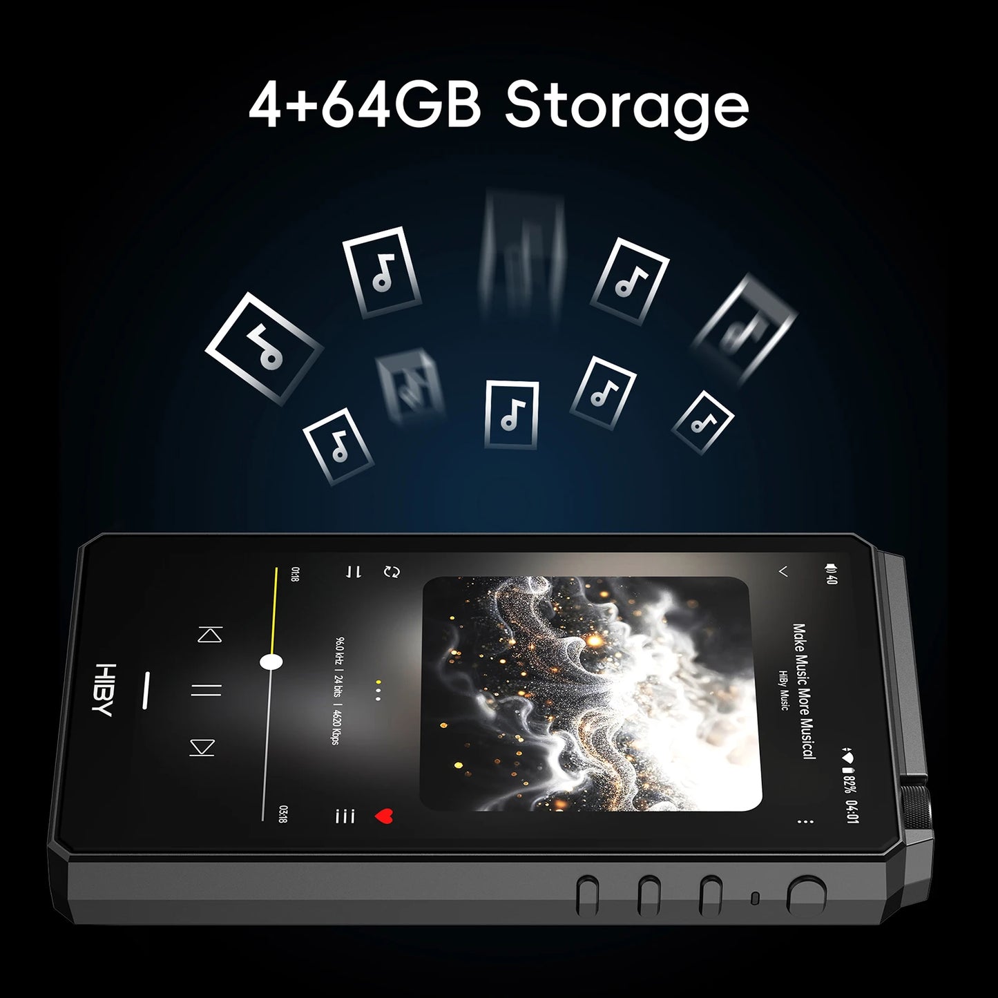 HiBy R6III Gen 3 Android Music Player With USB DAC