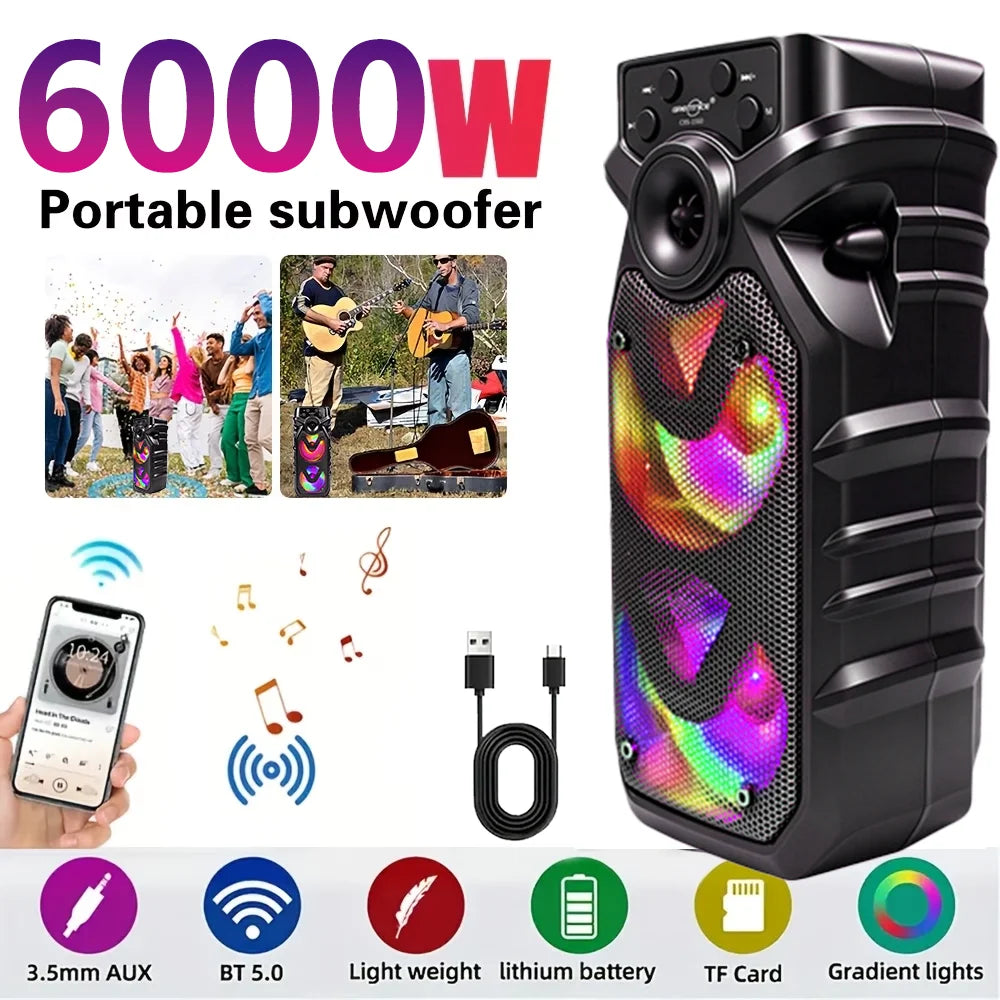 Wireless Bluetooth Portable Speaker and PA System for Guitar