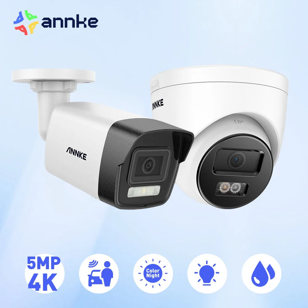 ANNKE Smart Dual Light Outdoor Bullet PoE Security Camera