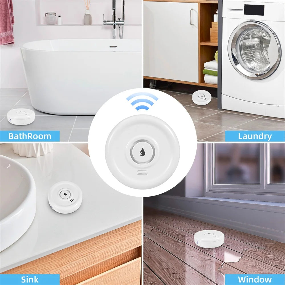 KERUI WiFi Water Leak Detector with App Alerts and Alarm
