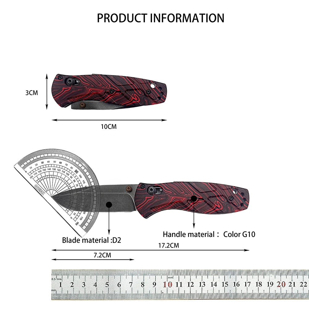 DIY Supplies BM 585 Mini-Barrage Assisted Folding Knife