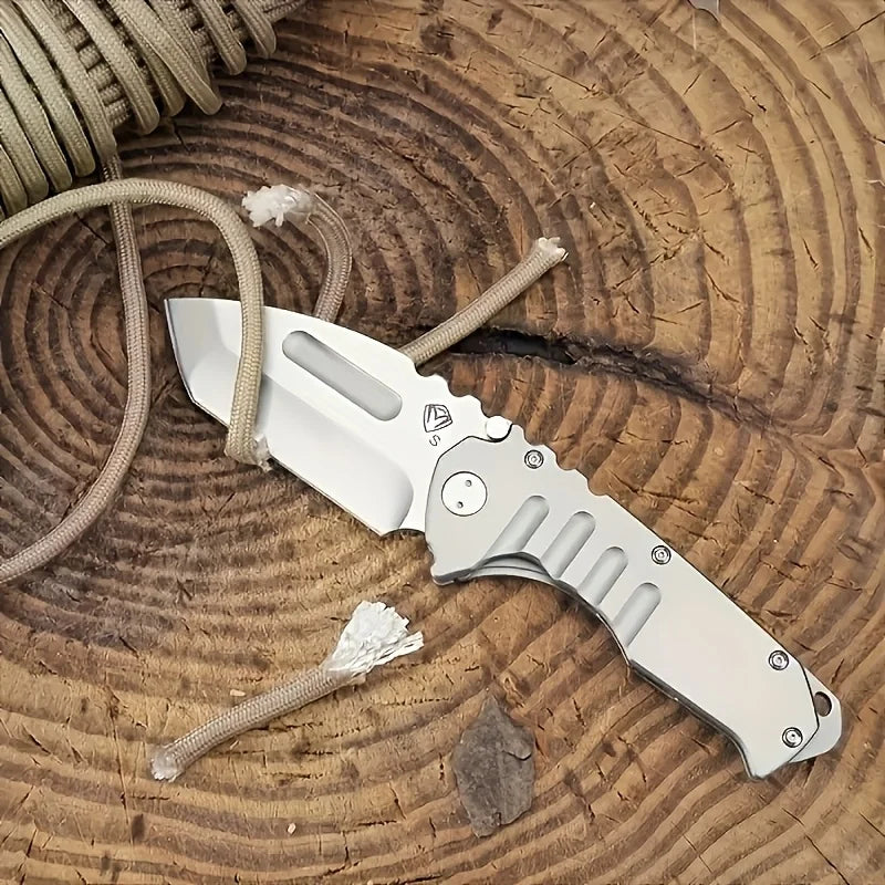 ZM OUTDOORS Folding Tactical Knife With Stainless Steel Blade
