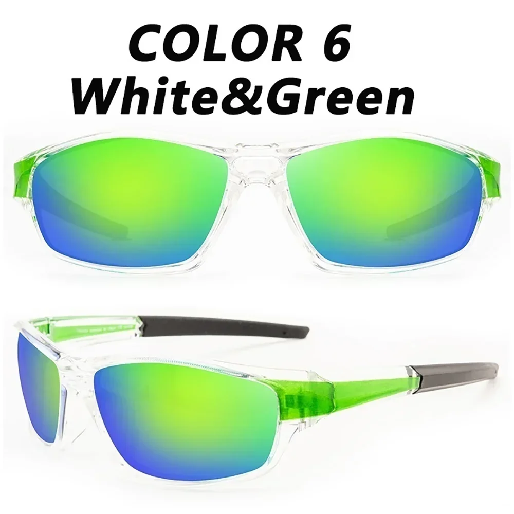 Polarized Sports Sunglasses For Men Lightweight Night Vision Cycling Driving