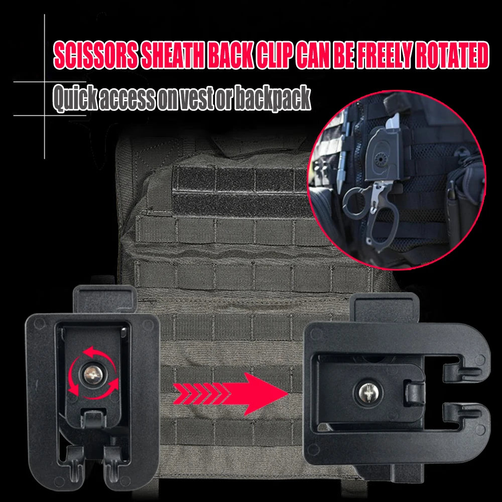 Raptor Emergency Response Shears Multifunction Strap Cutter Glass Breaker Holster