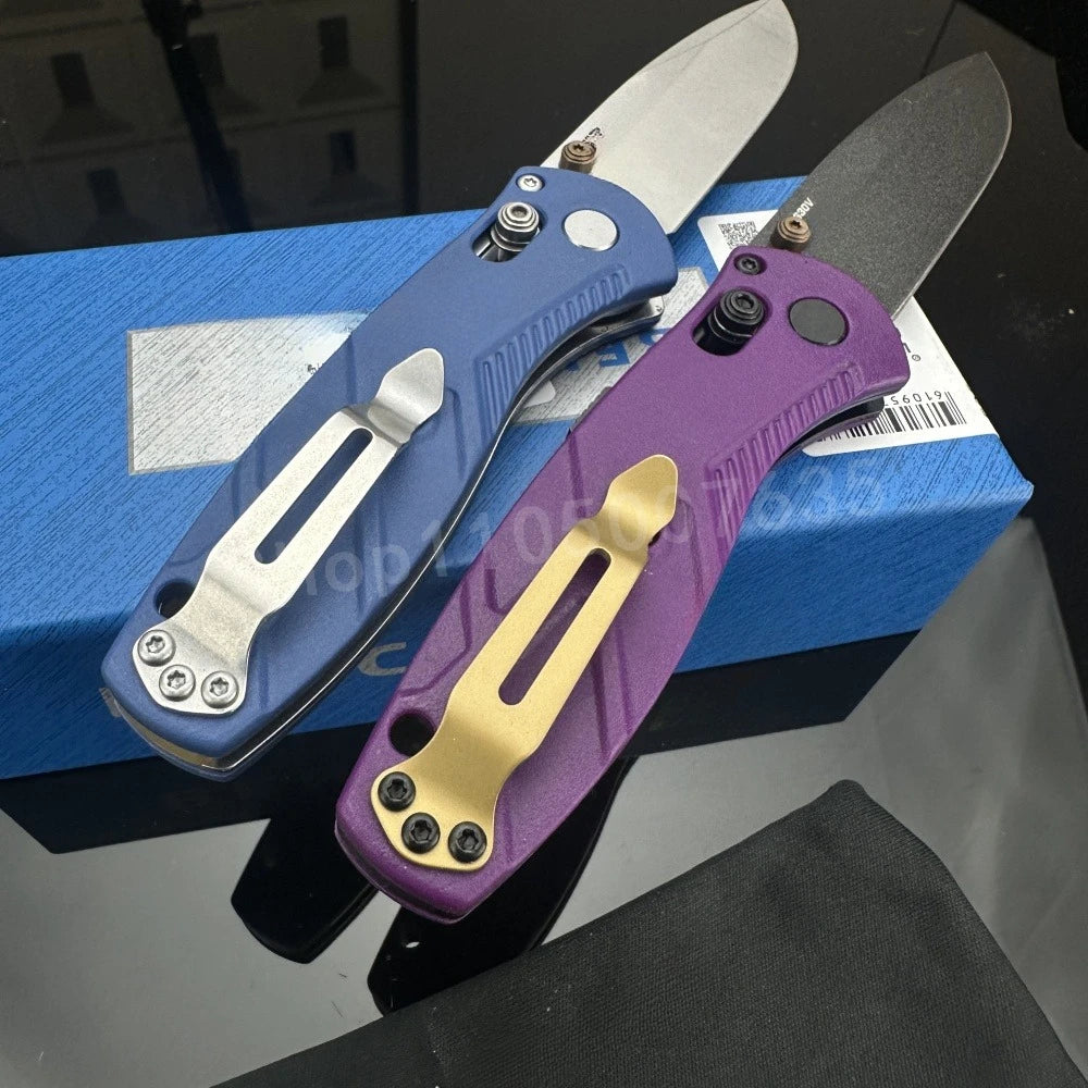 DIY Supplies BM 585 Folding Knife S30V Nylon Handle