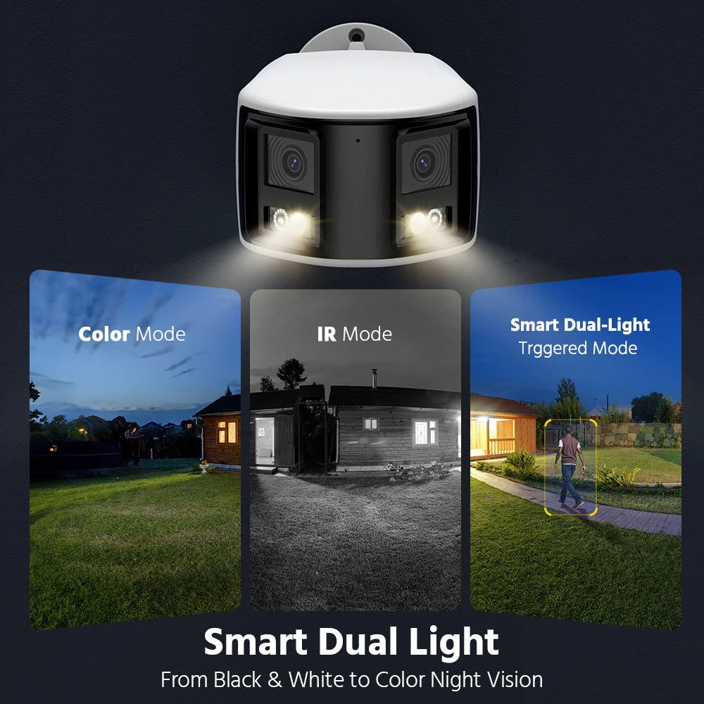 ANNKE Smart Home Dual Lens Outdoor PoE Security Camera