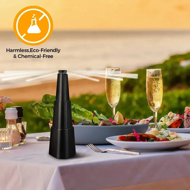Multi Fly Table Fans With Holographic Blades For Indoor Outdoor