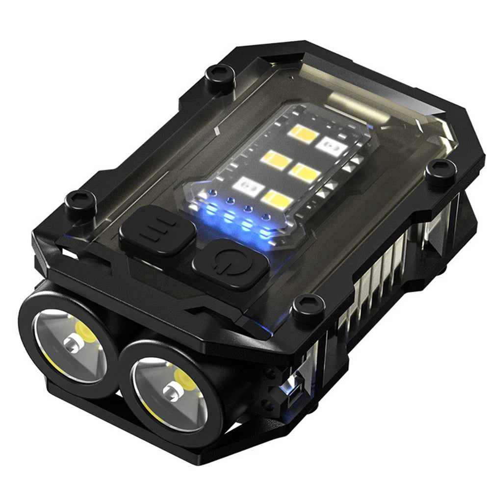 USB Rechargeable LED Flashlight Keychain For Camping And Outdoors