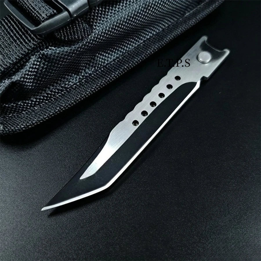 DIY Supplies Mic Hunter Folding EDC Knife 440C Blade Zinc Alloy