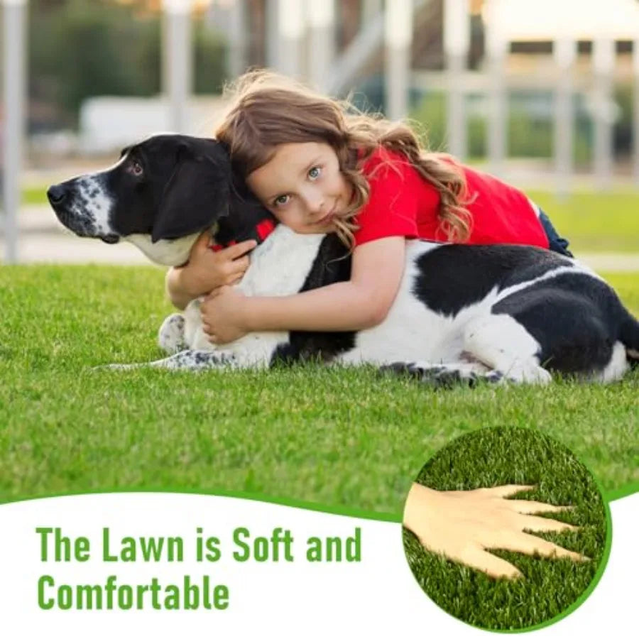 CooRug Artificial Grass Outdoor Realistic Turf Rug For Dogs