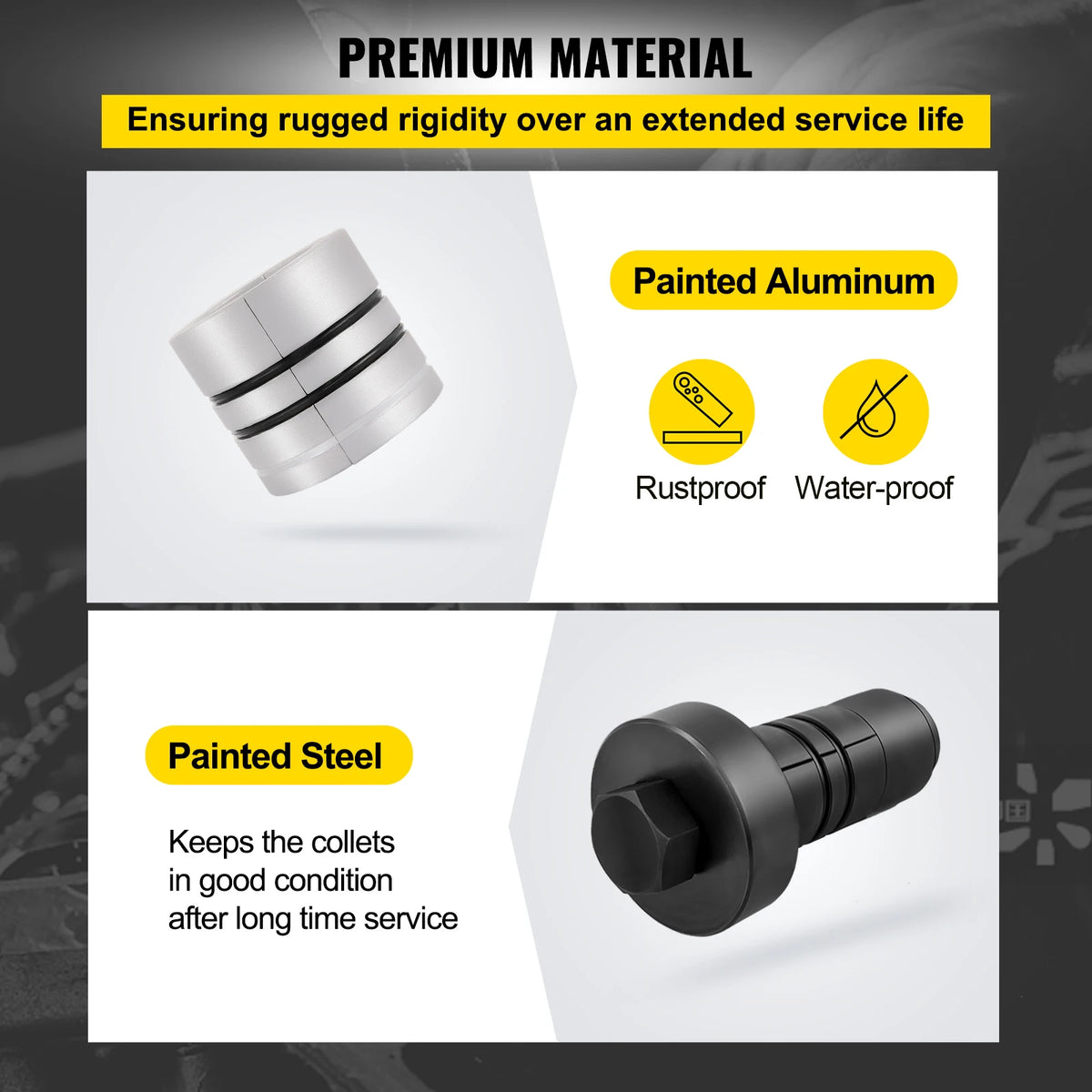 VEVOR Exhaust Pipe Stretcher And Expander Kit With Case