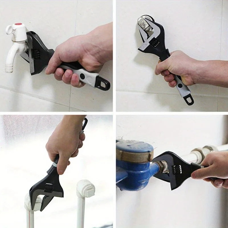 Adjustable Universal Spanner Nut Wrench Multipurpose Chrome Vanadium Tool