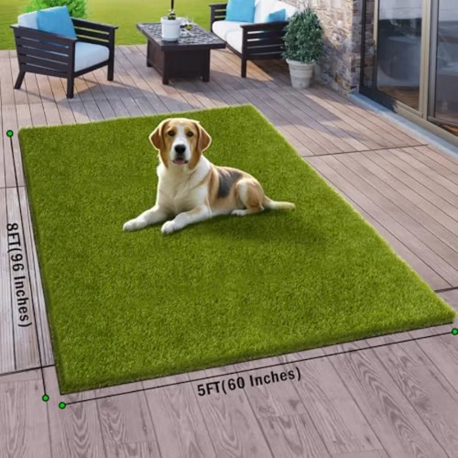 CooRug Artificial Grass Outdoor Realistic Turf Rug For Dogs