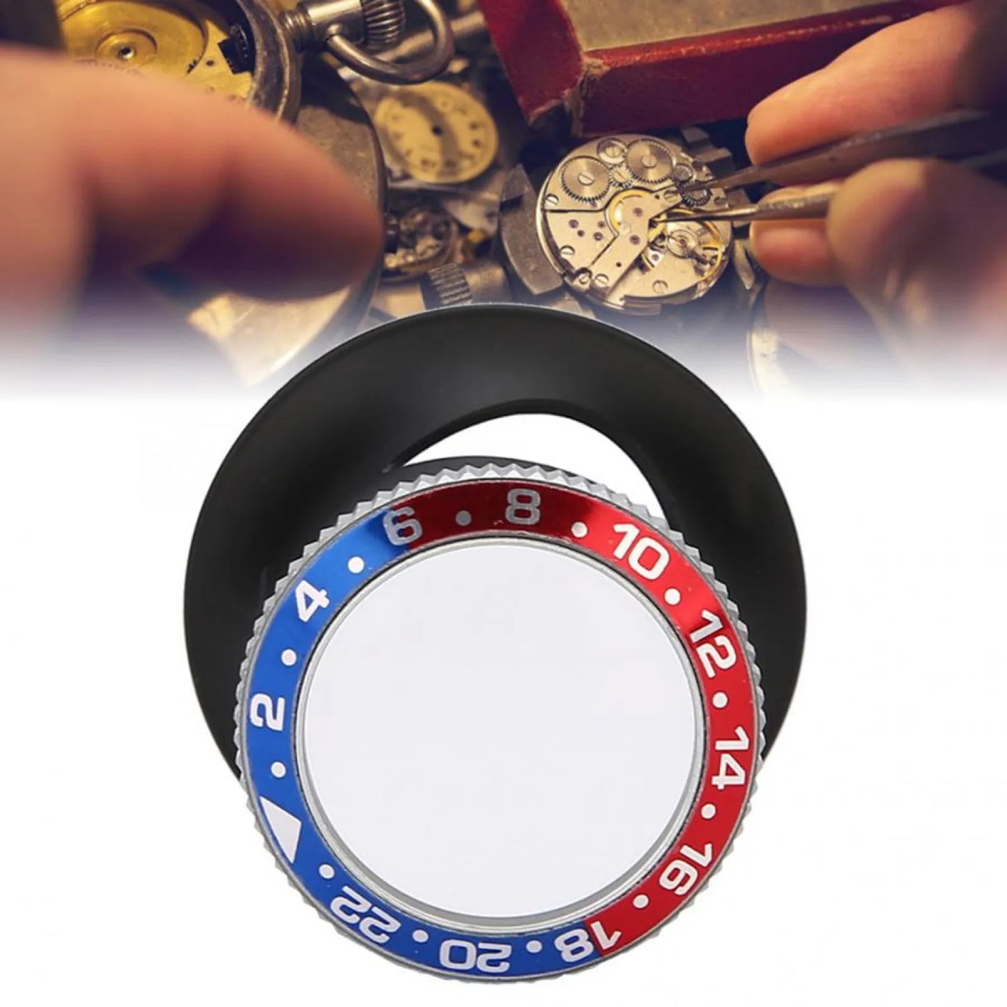 Premium 10X 20X Watch Magnifier Loupe For Jewel Watch Repair