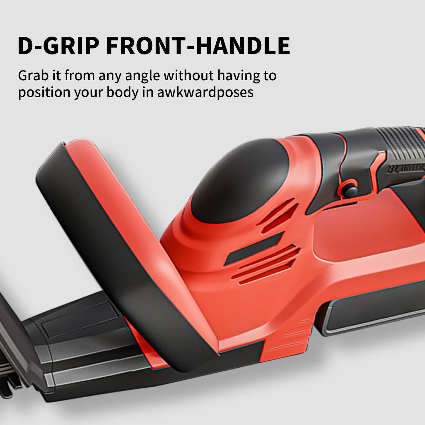 Cordless Hedge Trimmer With Battery Electric Grass Shears Yard Care