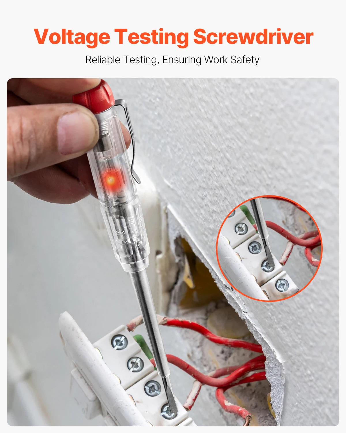 SucceBuy Insulated Screwdriver Set Professional Electrician Tools