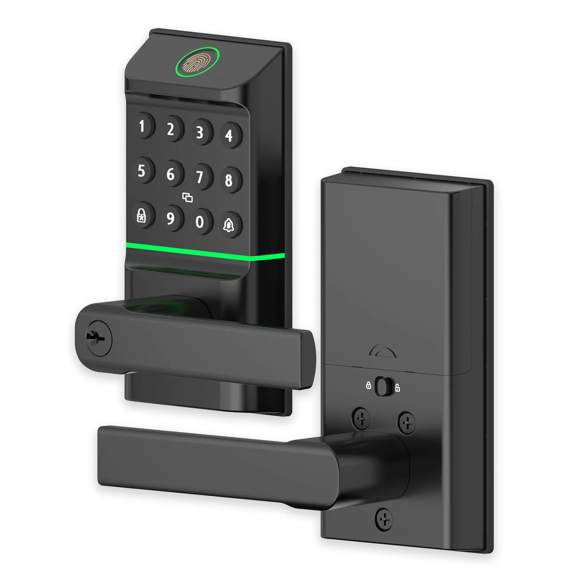 Viladepot Fingerprint Smart Door Lock With App And Keypad Access
