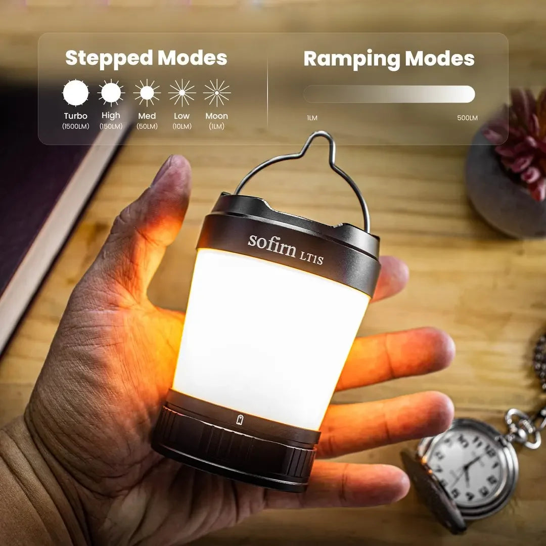 Sofirn LT1S Camping Lantern USB C Rechargeable Emergency Light